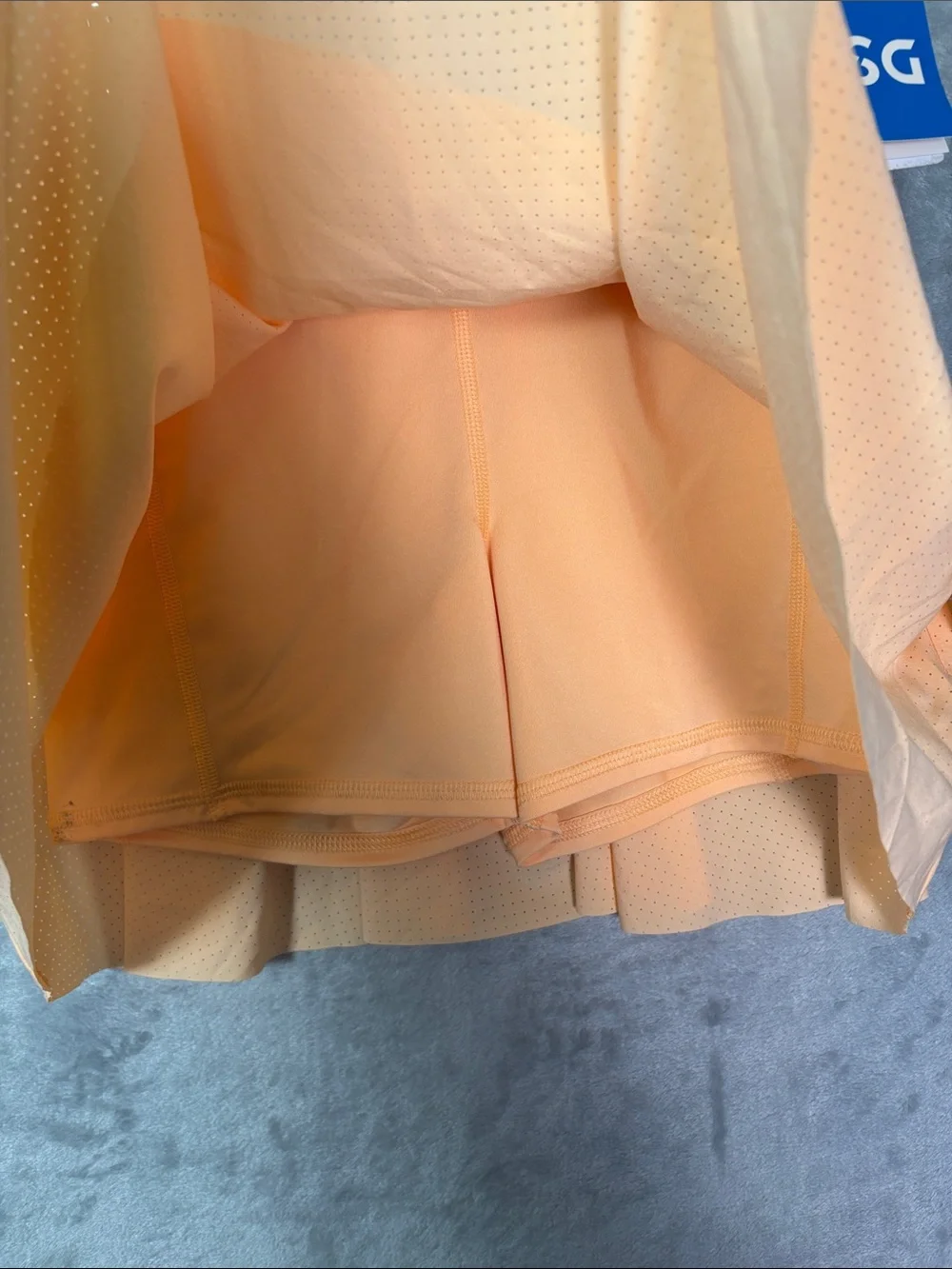 NWT New DSG Coral Performance Mid-Rise Skort Size Girls Large (14)